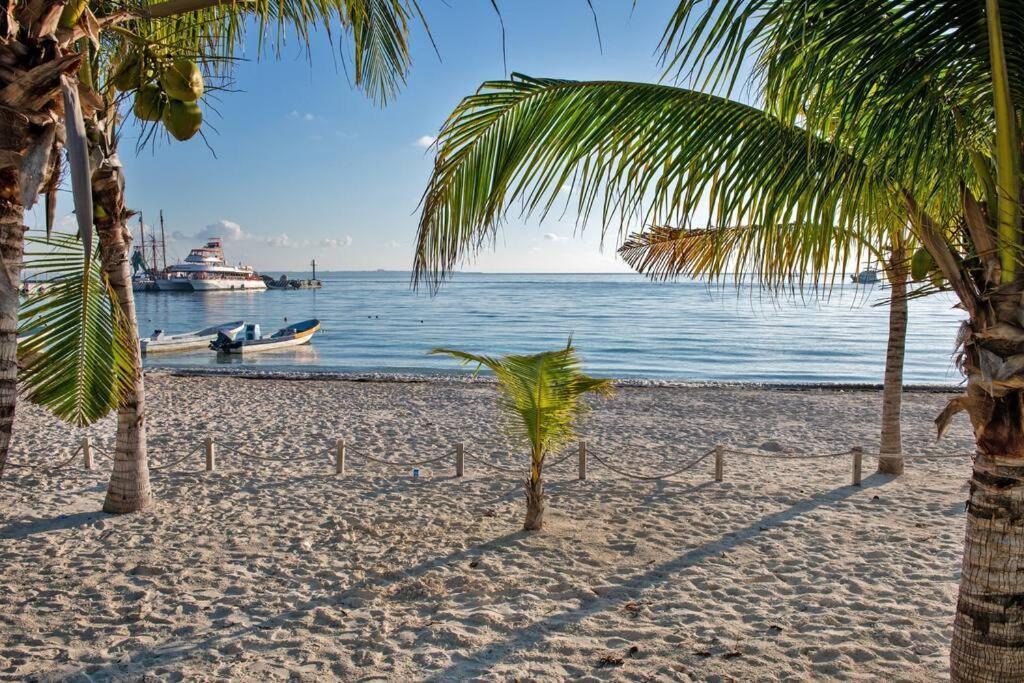 Apartament Amara, Depa Con Vista Al Mar Cancún Zewnętrze zdjęcie