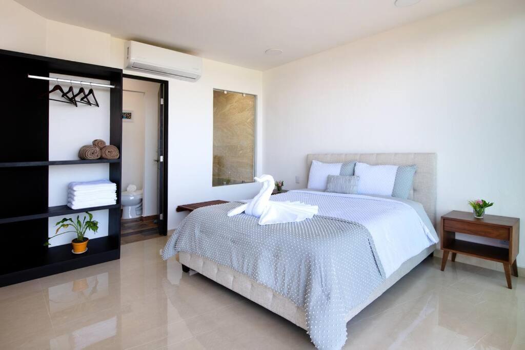 Apartament Amara, Depa Con Vista Al Mar Cancún Zewnętrze zdjęcie