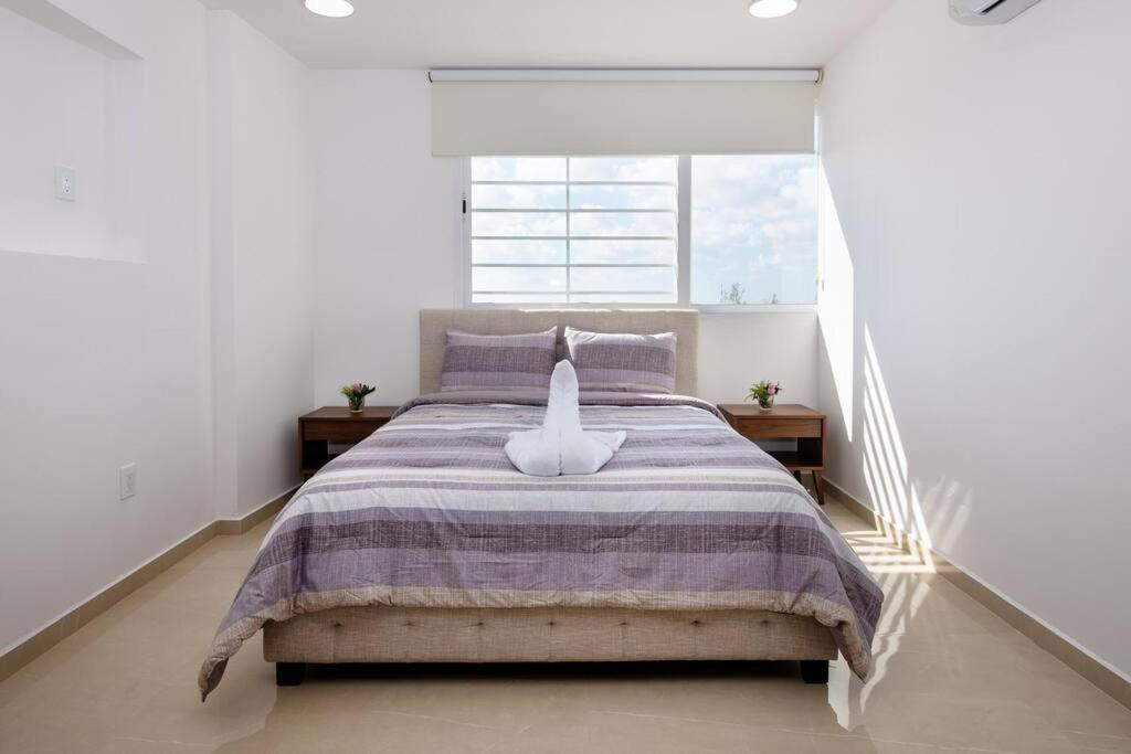 Apartament Amara, Depa Con Vista Al Mar Cancún Zewnętrze zdjęcie
