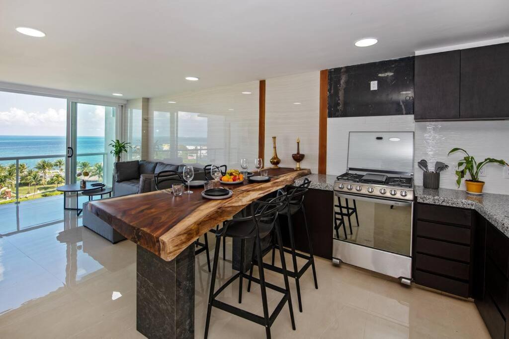 Apartament Amara, Depa Con Vista Al Mar Cancún Zewnętrze zdjęcie