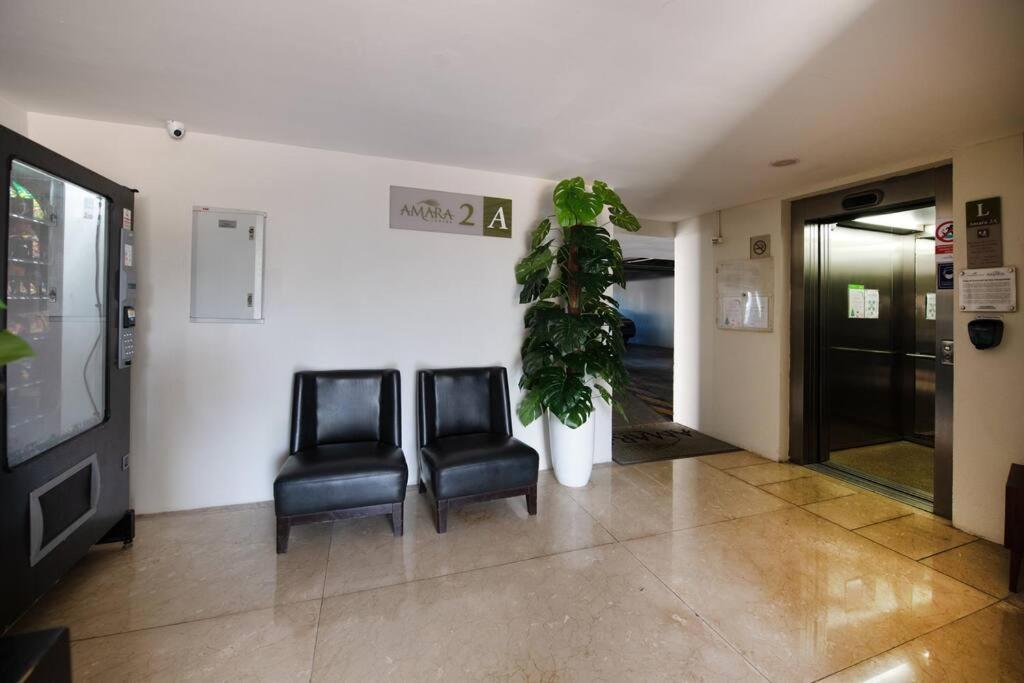 Apartament Amara, Depa Con Vista Al Mar Cancún Zewnętrze zdjęcie